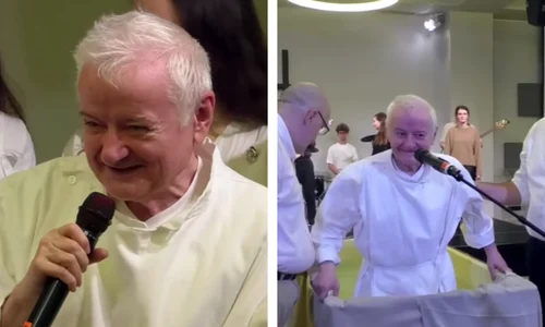 irinel columbeanu s a botezat la biserica baptista foto captura video Biserica Baptistă Bunavestire București png