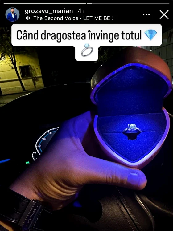 Imaginea postată de Marian Grozavu. Foto: Instagram