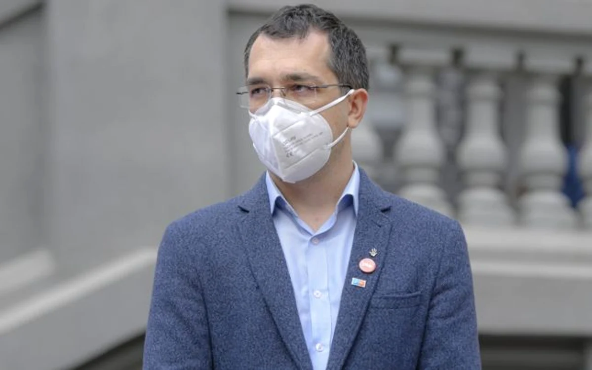 Ministrul Sănătăţii, Vlad Voiculescu. Imagine: Mediafax
