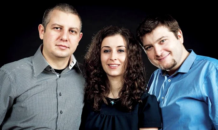 Echipa Smart Bill - Radu Hasan, Ioana Hasan şi Mircea Căpăţână