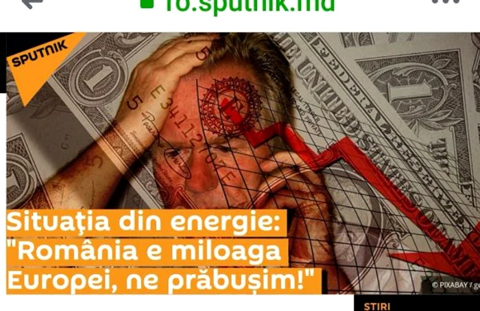 Ştiri de tip clickbait ale sputnik menite să scadă încrederea în funcţionarea societăţii 