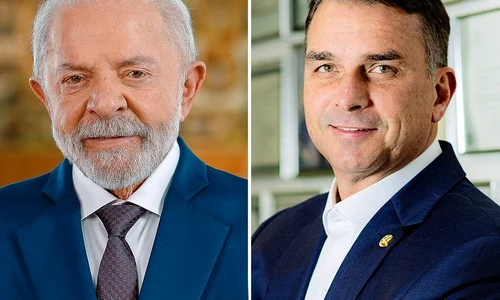 Lula da Silva  și Flávio Bolsonaro jpg