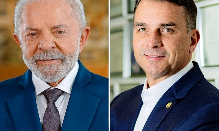 Lula da Silva și Flávio Bolsonaro jpg