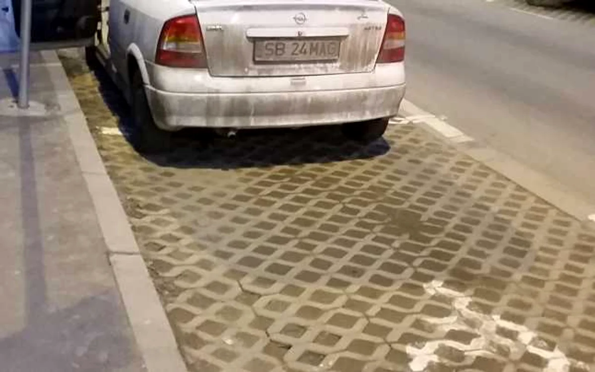 Sibiu parcare persoana cu handicap