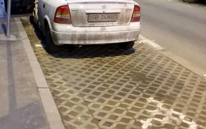 Sibiu parcare persoana cu handicap