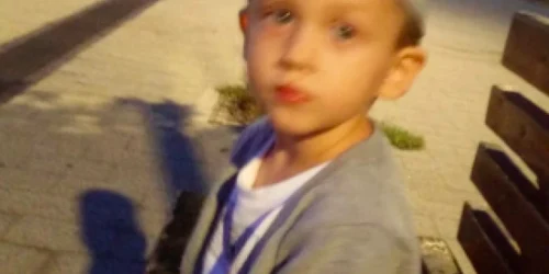 George Tega - copil dispărut şi găsit la Palazu Mare Sursa IPJ Constanţa