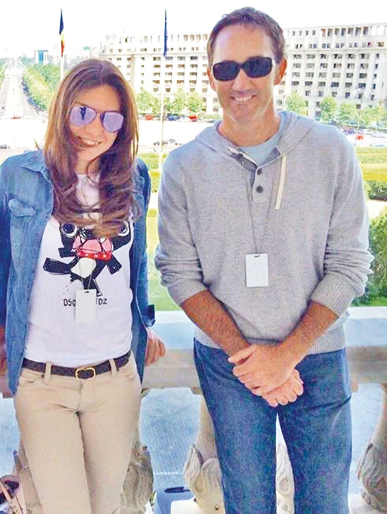 
    Simona Halep şi Darren Cahill au vizitat ieri Casa Poporului  