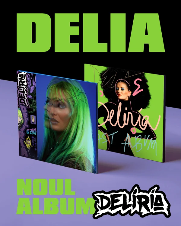 Delia lansează albumul ”Deliria”, primul cu o copertă lenticulară din România