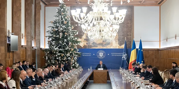 Ciucă, la Comitetului Interministerial de Coordonare a PNRR FOTO:GOV.RO