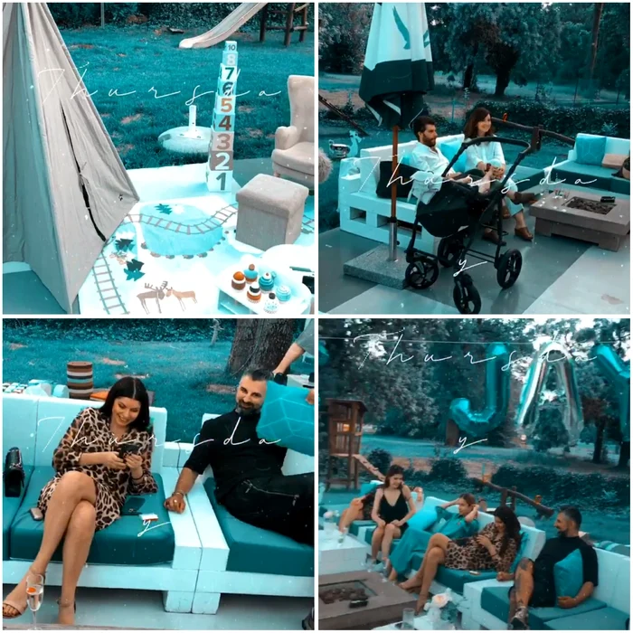 Așa a fost la baby-shower-ul lui Thomas Jay