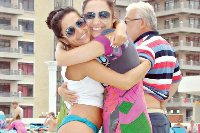 Andra şi dansatoarea  ei, Pity, colaborează  de nouă ani (FOTOGRAFII: ARHIVA PERSONALĂ)