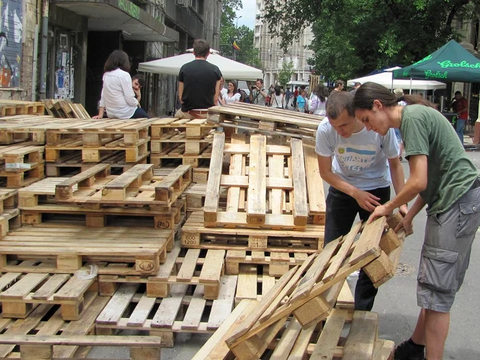 Making of: piramida culturală de la Street Delivery