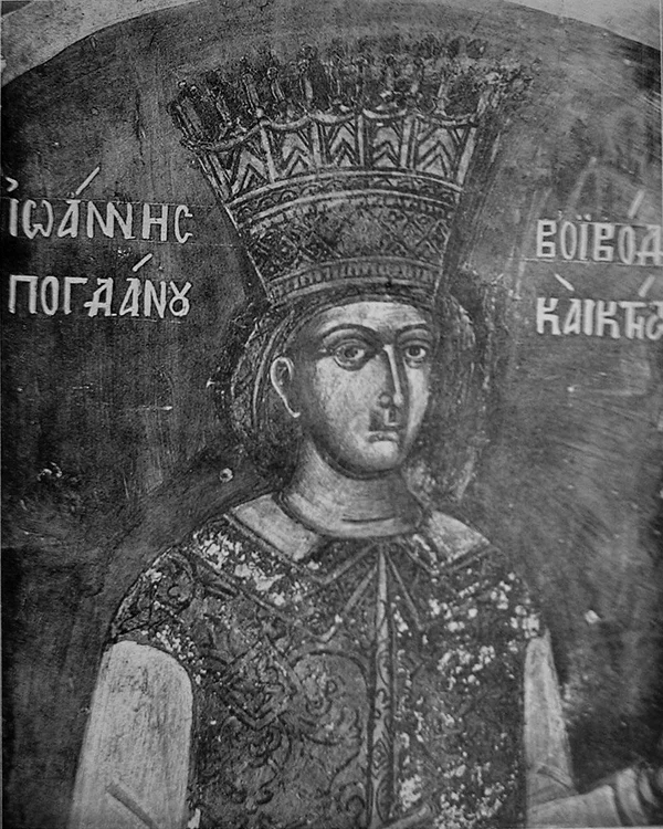 Poeretul lui Bogdan Lăpuşneanul la mănăstirea Dochiariu de pe Muntele Athos. FOTO Wikipedia