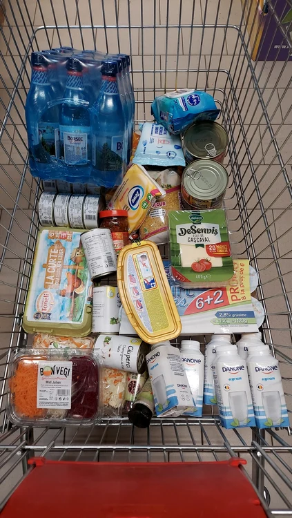 Produsele cumpărate de un expat turc din România. FOTO: Facebook