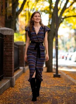 Prințesa Elisabeta a Belgiei la 23 de ani în Boston. FOTO: Casa Regală belgiană