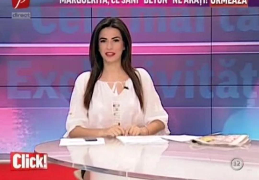 Bruneta a purtat o ie, care i-a venit perfect