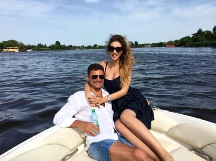Cristian Boureanu şi Laura Dinca se iubesc intens în ciuda diferenţei de vârstăFoto: Arhiva personală
