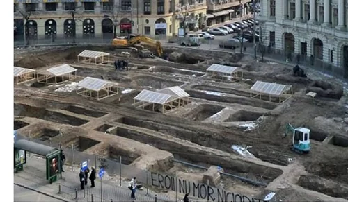 Viață și moarte în Bucureștiul medieval  Academia și Biserica de sub Piața Universității jpeg