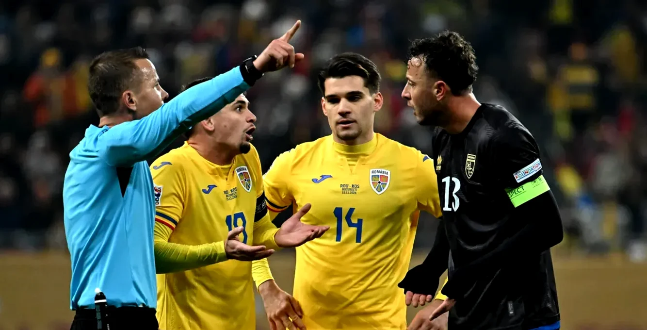 Arbitrul danez, pus de Kosovo într-o situație penibilă. Foto Sportpictures