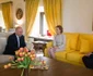Președintele interimar Ilie Bolojan la Palatul Elisabeta cu Majestatea Sa Margareta și Principele RaduFOTO: Daniel Angelescu, Casa Majestății Sale