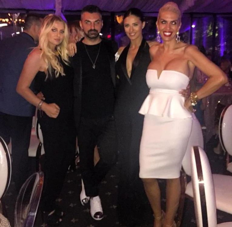 Raluca Bădulescu a purtat o rochie cu corset