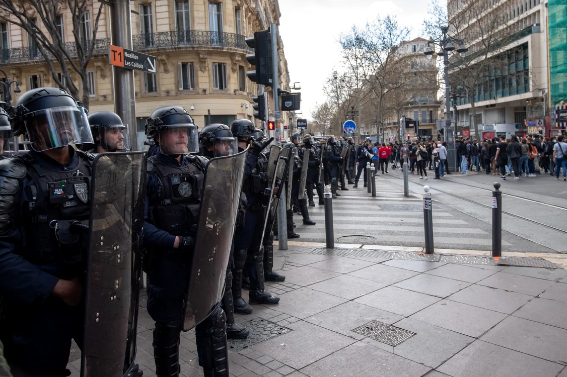 Protestele din Franța au escaladat Foto: Profimedia