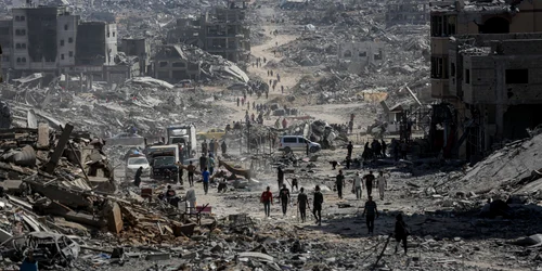 Palestinienii se întorc la casele lor după armistițiu FOTO profimedia jpg