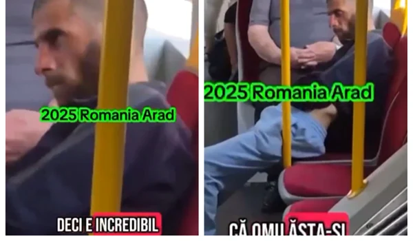 Scene obscene în tramvai