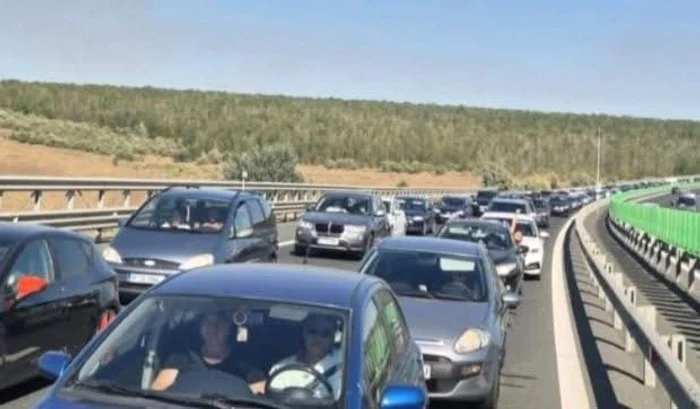 Haos pe șosele la final de minivacanță Foto: AM Press 