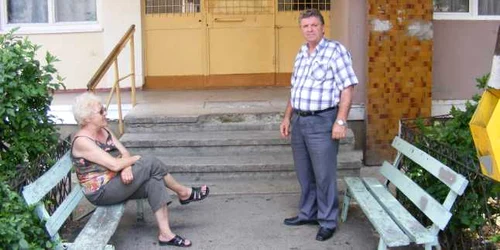 Gheroghe Bălăşoiu, din blocul 41, vede reexpertizarea drept praf în ochii oamenilor. Foto: Florin Mitu