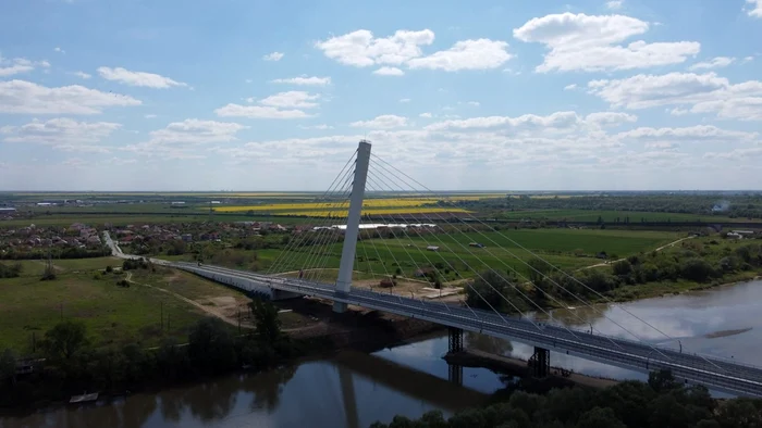 Podul de la Arad. Foto: primăria Arad
