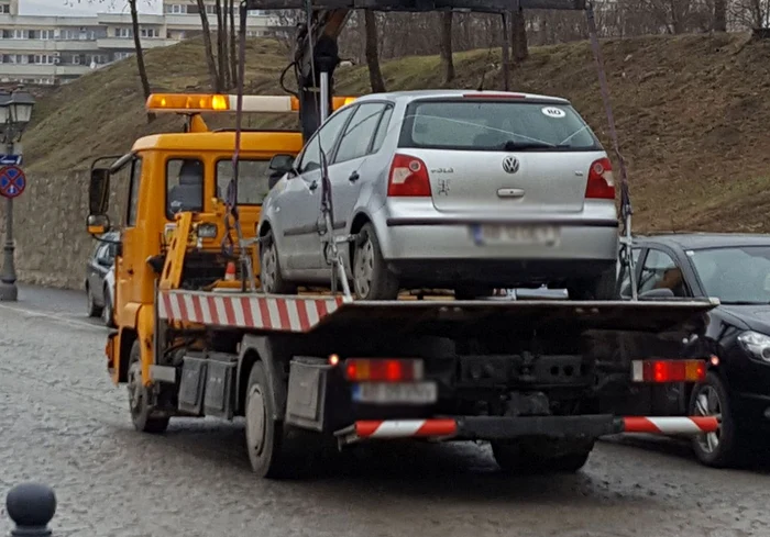 Maşinile nu vor mai fi ridicate la Alba Iulia