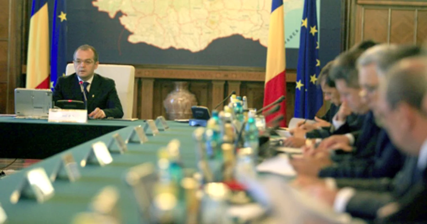 Emil Boc a condus şedinţa Guvernului 