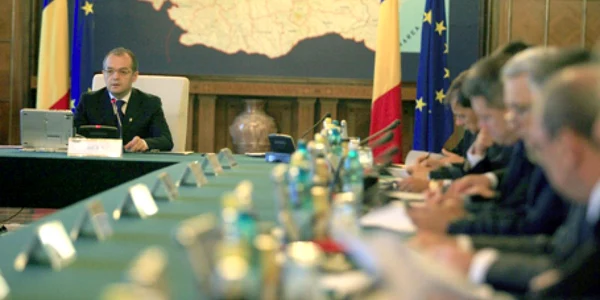 Emil Boc a condus şedinţa Guvernului 