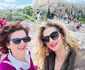 Julia Chelaru și mama ei în Grecia