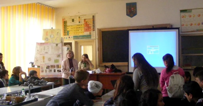Copiii au vizionat imagini inedite ale oraşului de acum o sută de ani