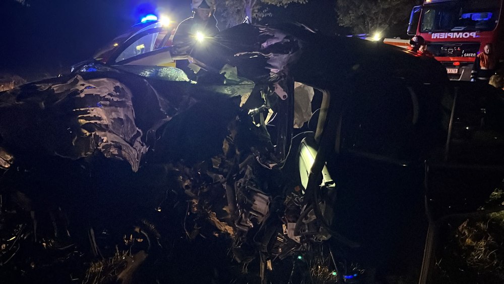Un tânăr de 24 ani, care circula cu viteză, a intrat cu mașina într-un copac. A fost al doilea accident mortal al zilei, în Olt