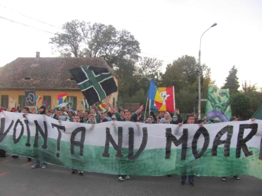 Protest suporteri Vointa Sibiu