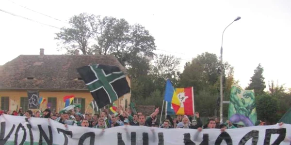 Protest suporteri Vointa Sibiu