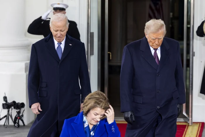 Joe Biden predă ștafeta lui DOnald Trump/FOTO:EPA/EFE