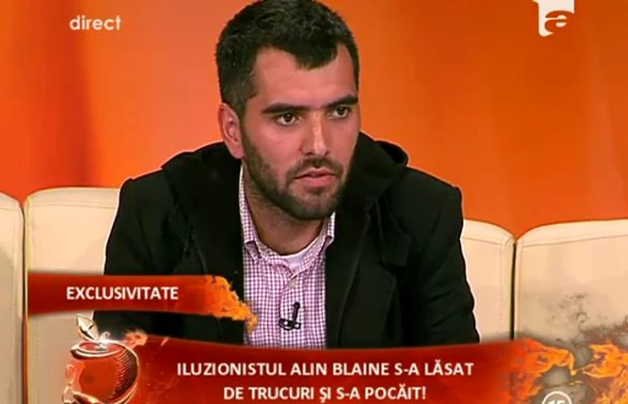 Alin Blaine a decis să se întoarcă la Dumnezeu