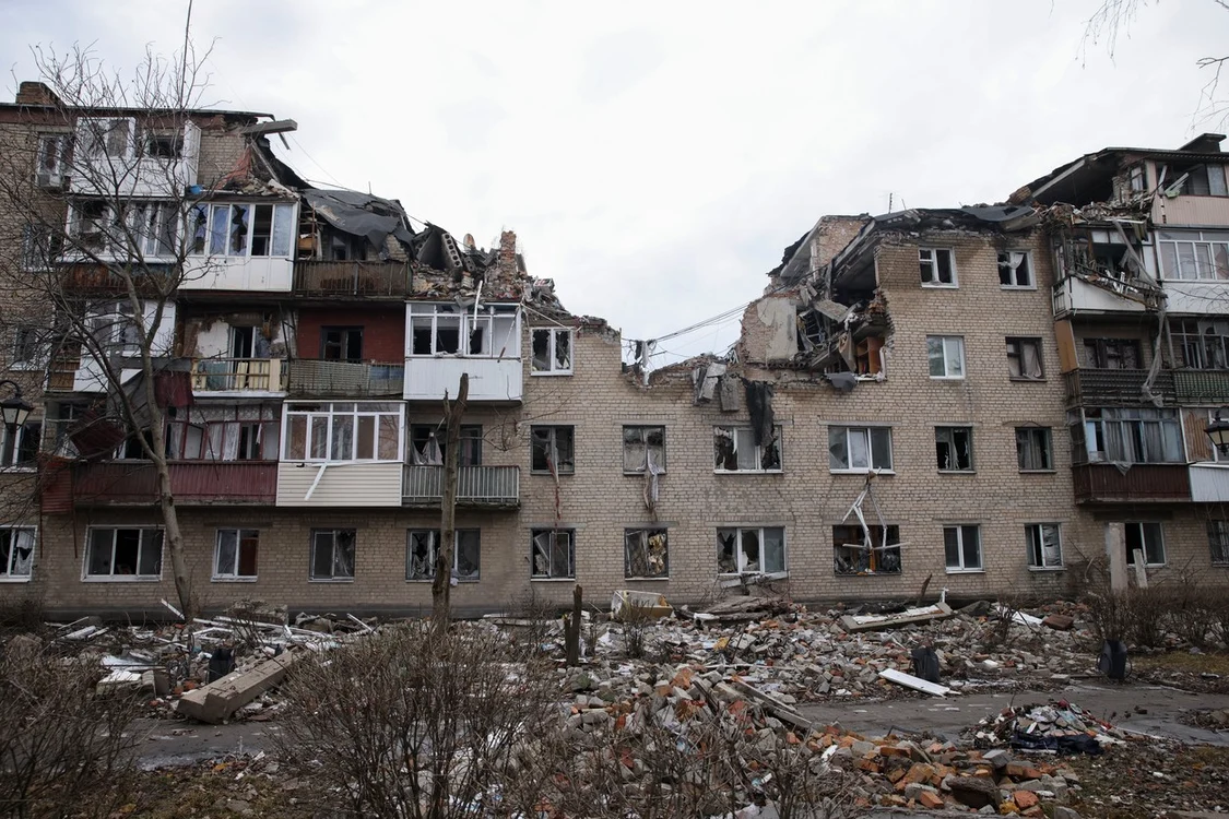 Bahmut: un oraș distrus de război FOTO Profimedia