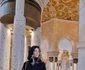 Anca Țurcașiu în Moscheea Șeicului Zayed. FOTO: Instagram