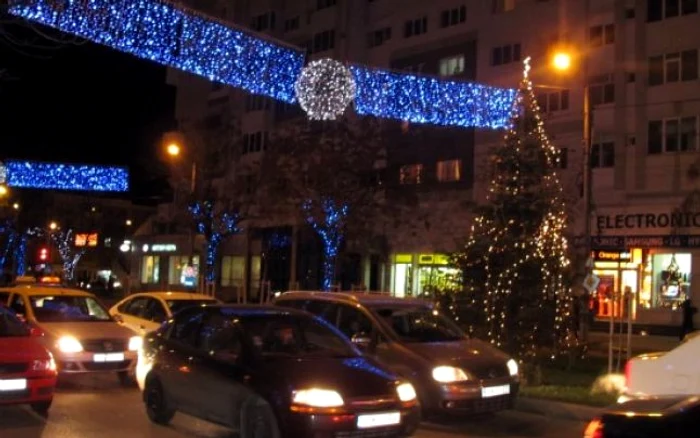 Slatina nu a investit anul acesta în iluminatul festiv