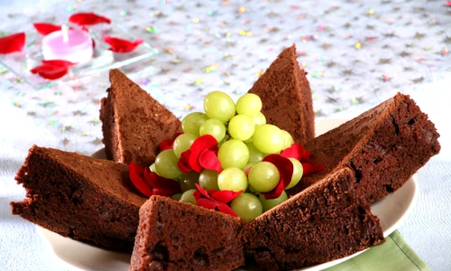 Cocoa Cake with Fruit jpeg