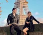 Jean Gavril și soția sa, Bianca, la Paris foto: Instagram