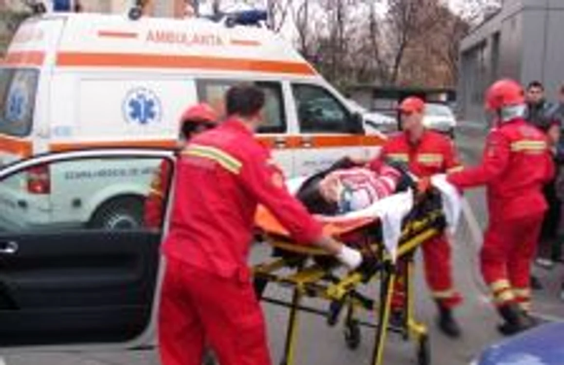 Fetița a fost transportată la UPU 