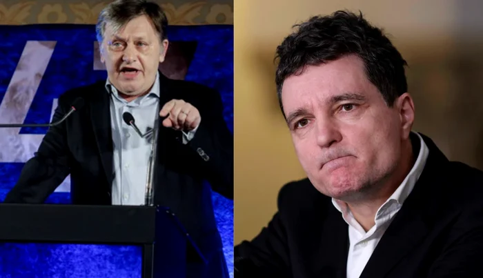 Crin Antonescu îl critică pe Nicușor Dan Foto: colaj Inquam Photos