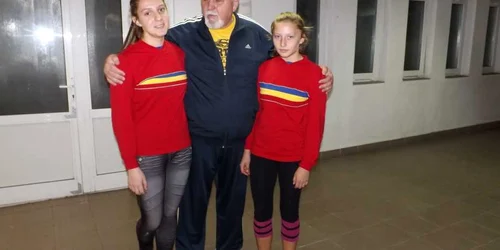 sportivele ungureanu cu antrenorul marin dobrescu FOTO Corina Macavei