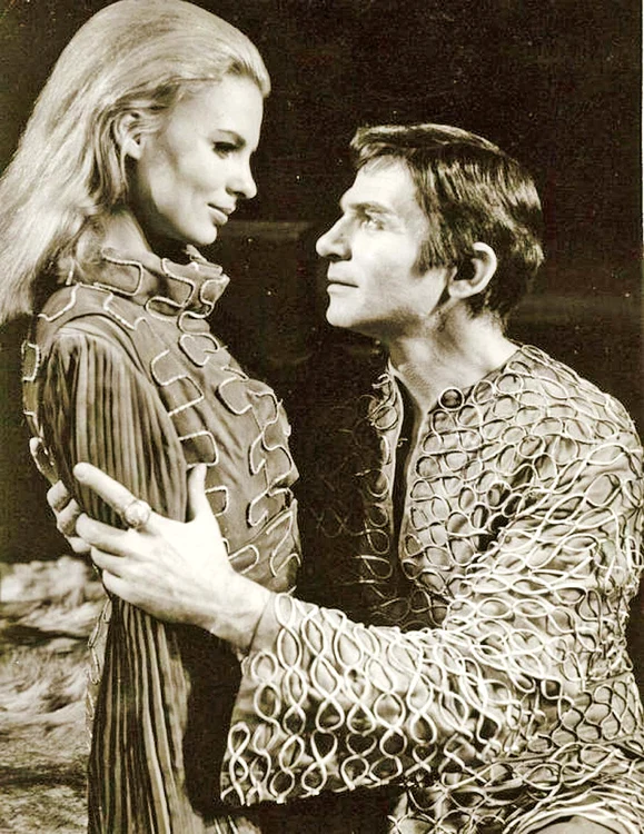 Ilina Tomoroveanu, cu George Cozorici